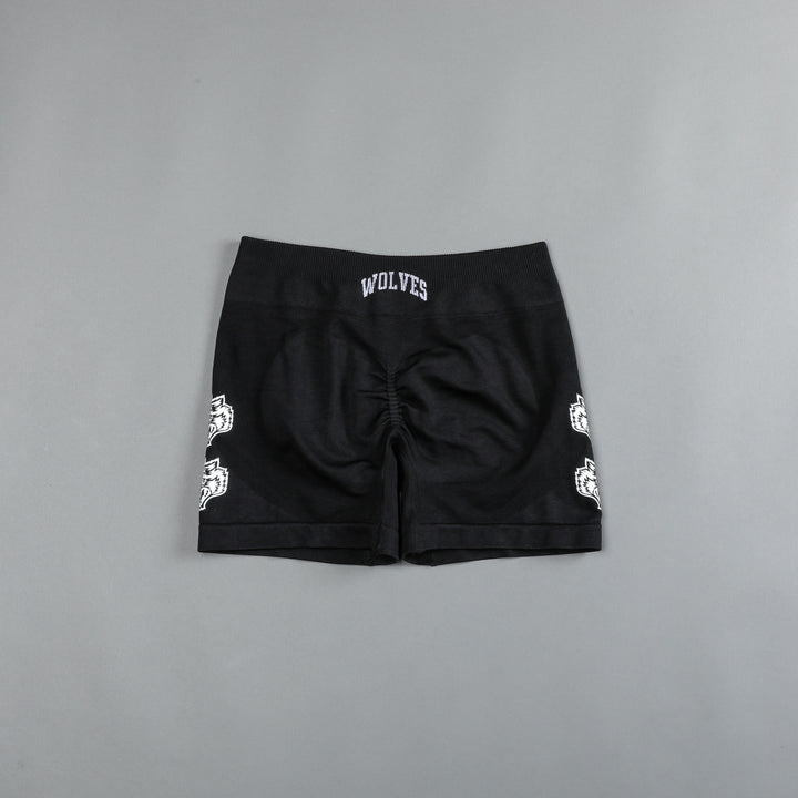 She Our Loyalty Katya Seamless Shorts in Black
