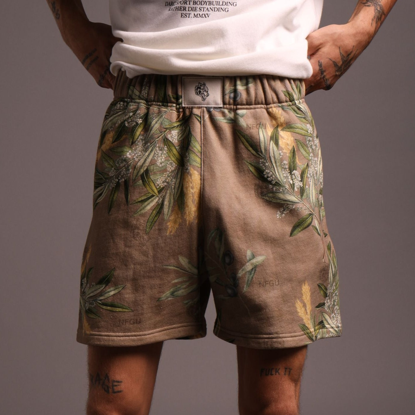 Patch Liam Sweat Shorts in Laurel Camo – DarcSport