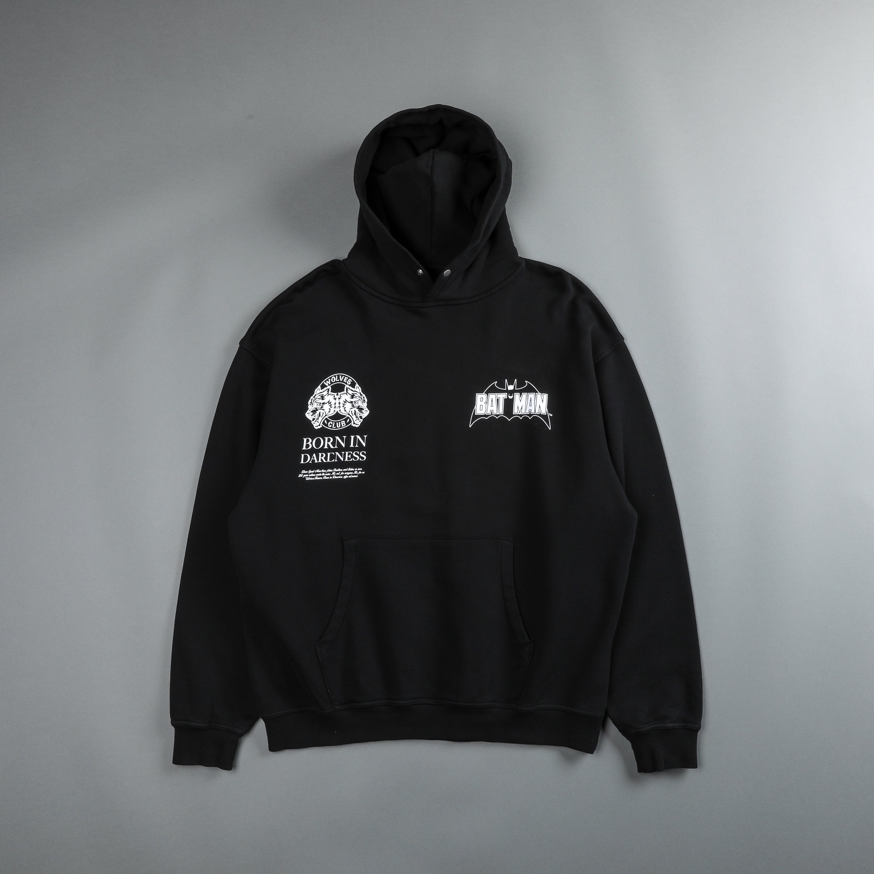 Darc Knight "Pierce" Hoodie in Pigment Black/Yellow