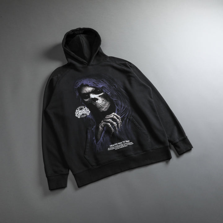 Reaper V2 "Vintage Raglan" Hoodie in Charcoal
