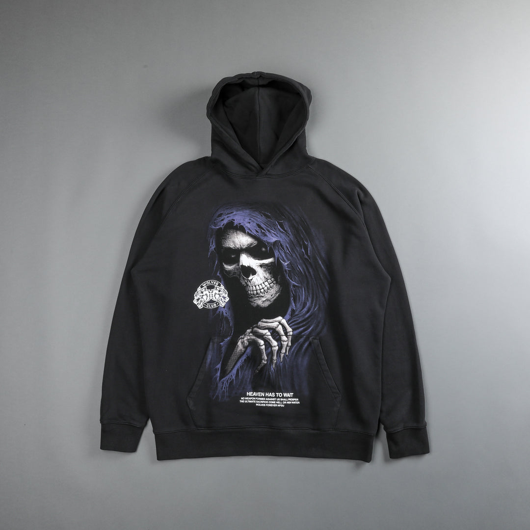 Reaper V2 "Vintage Raglan" Hoodie in Charcoal