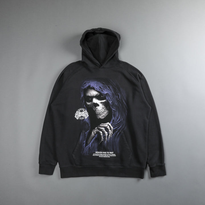 Reaper V2 "Vintage Raglan" Hoodie in Charcoal