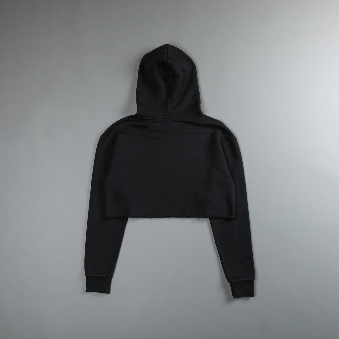 She Hell Can't Hold Us "Pierce" (Cropped) Hoodie in Black