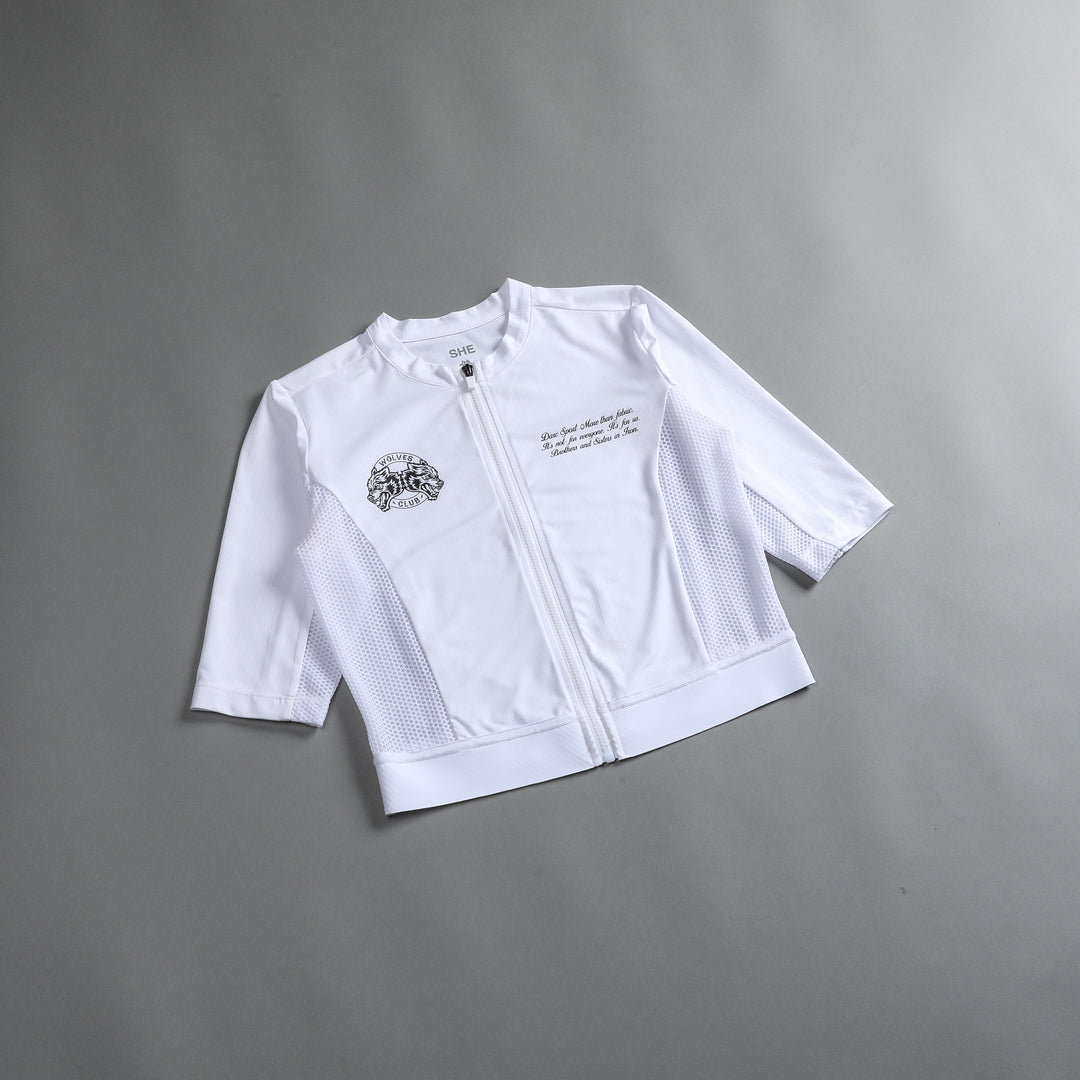 She Loyalty Armor Cycling Jersey in White