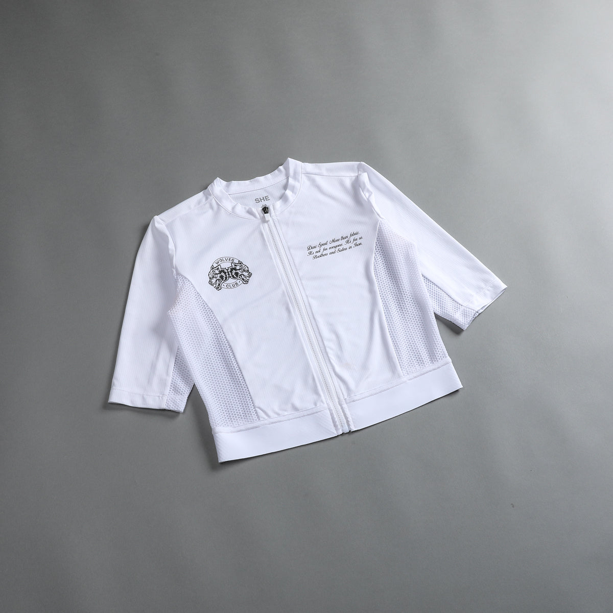 She Loyalty Armor Cycling Jersey in White
