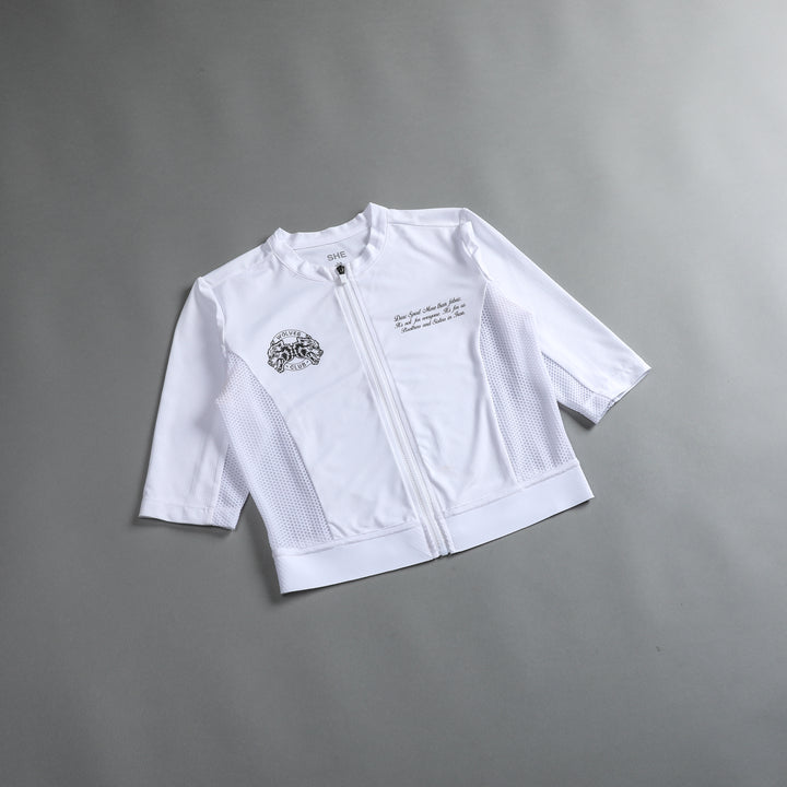 She Loyalty Armor Cycling Jersey in White