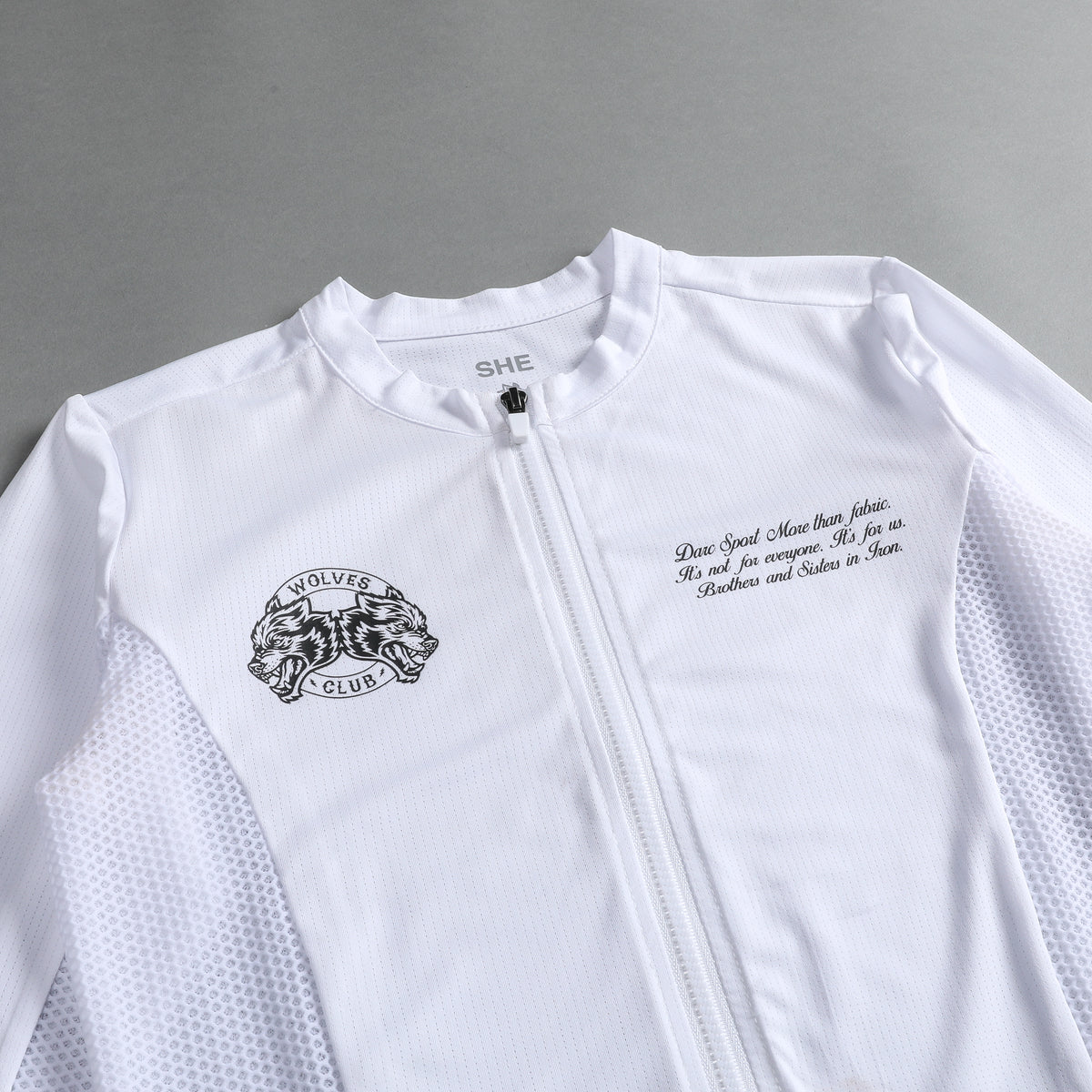 She Loyalty Armor Cycling Jersey in White