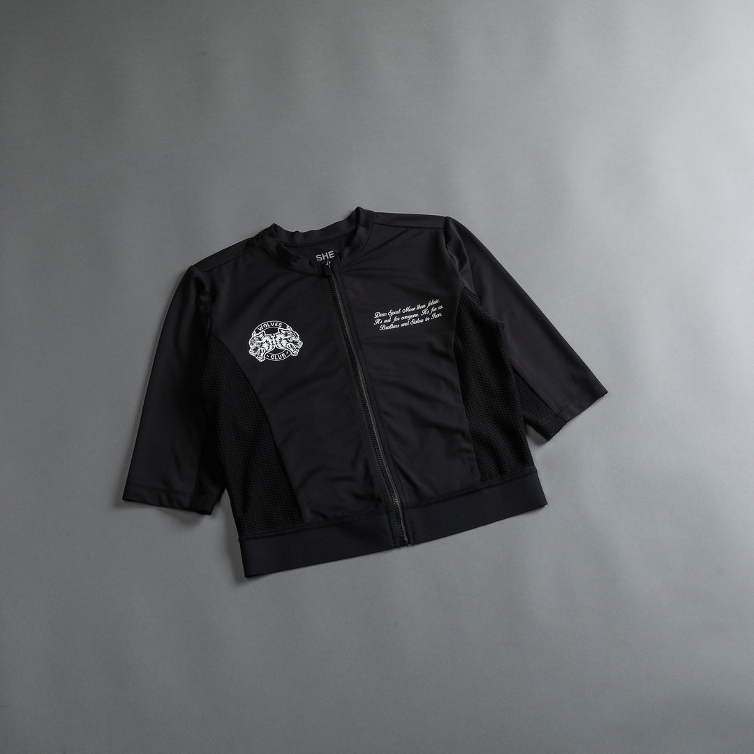 She Loyalty Armor Cycling Jersey in Black