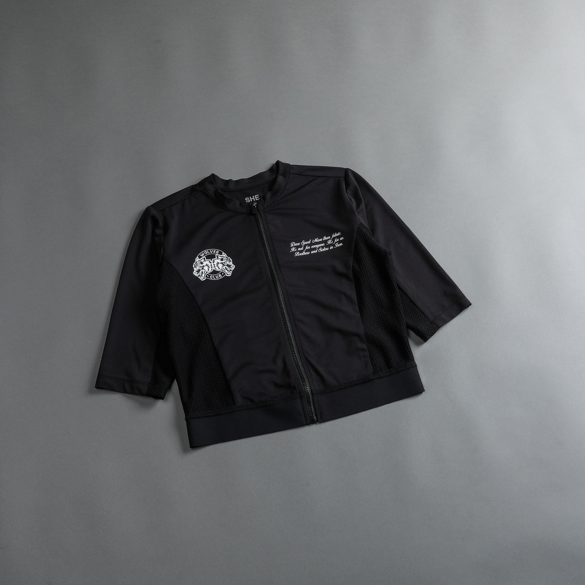 She Loyalty Armor Cycling Jersey in Black