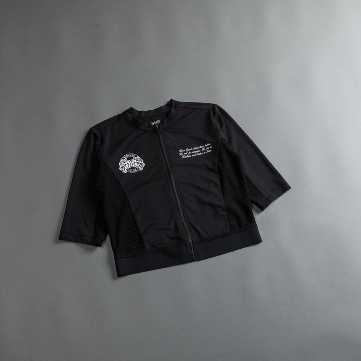 She Loyalty Armor Cycling Jersey in Black