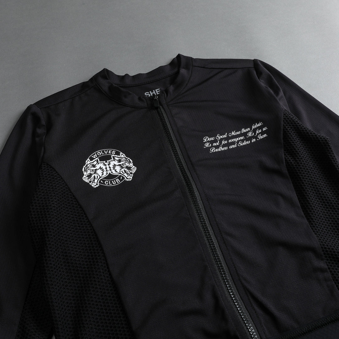 She Loyalty Armor Cycling Jersey in Black
