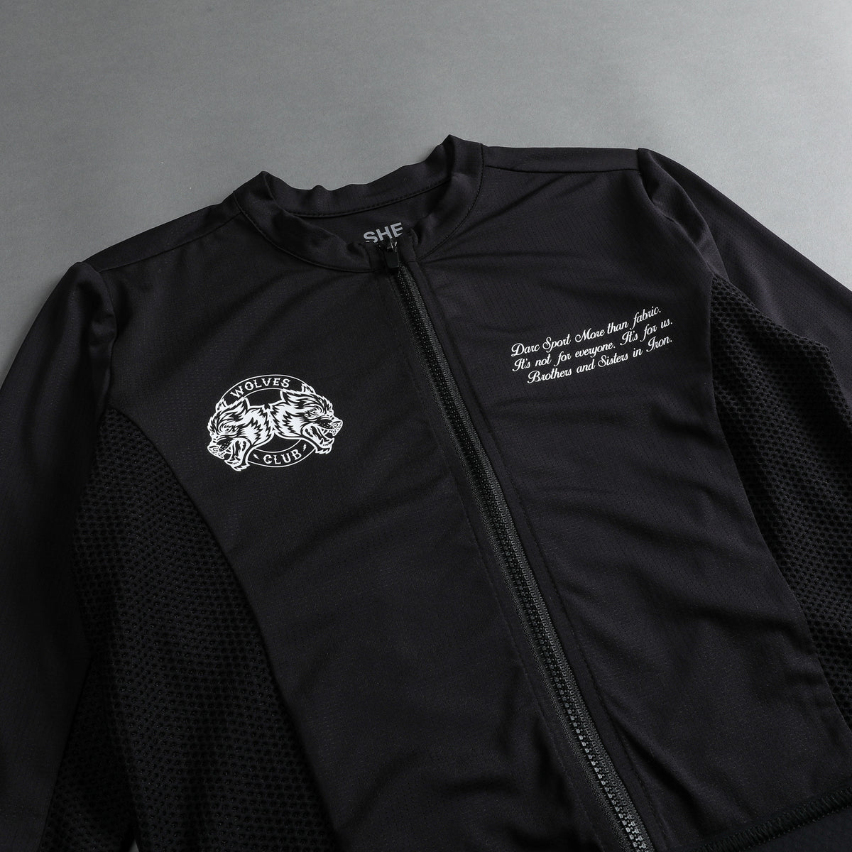 She Loyalty Armor Cycling Jersey in Black