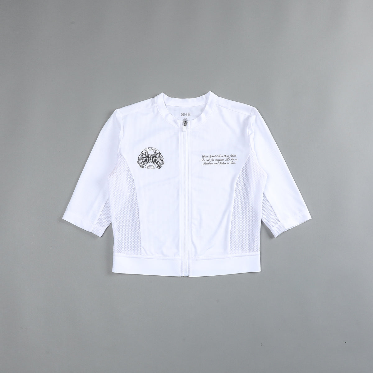 She Loyalty Armor Cycling Jersey in White