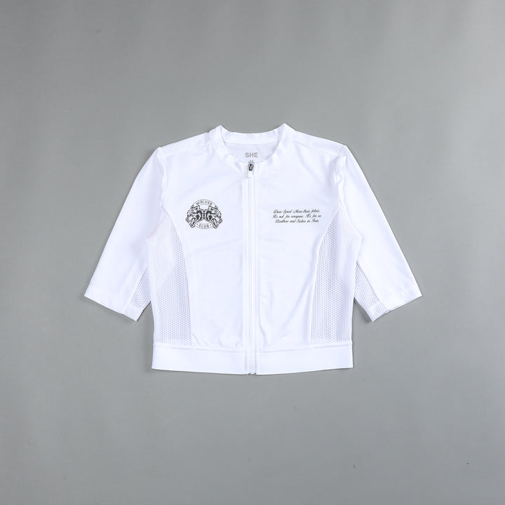 She Loyalty Armor Cycling Jersey in White