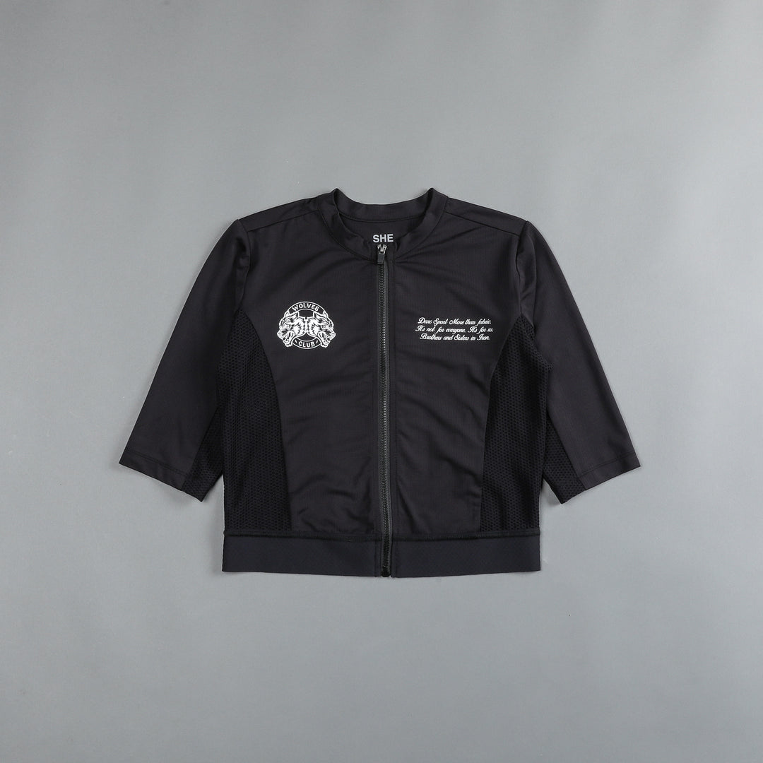 She Loyalty Armor Cycling Jersey in Black