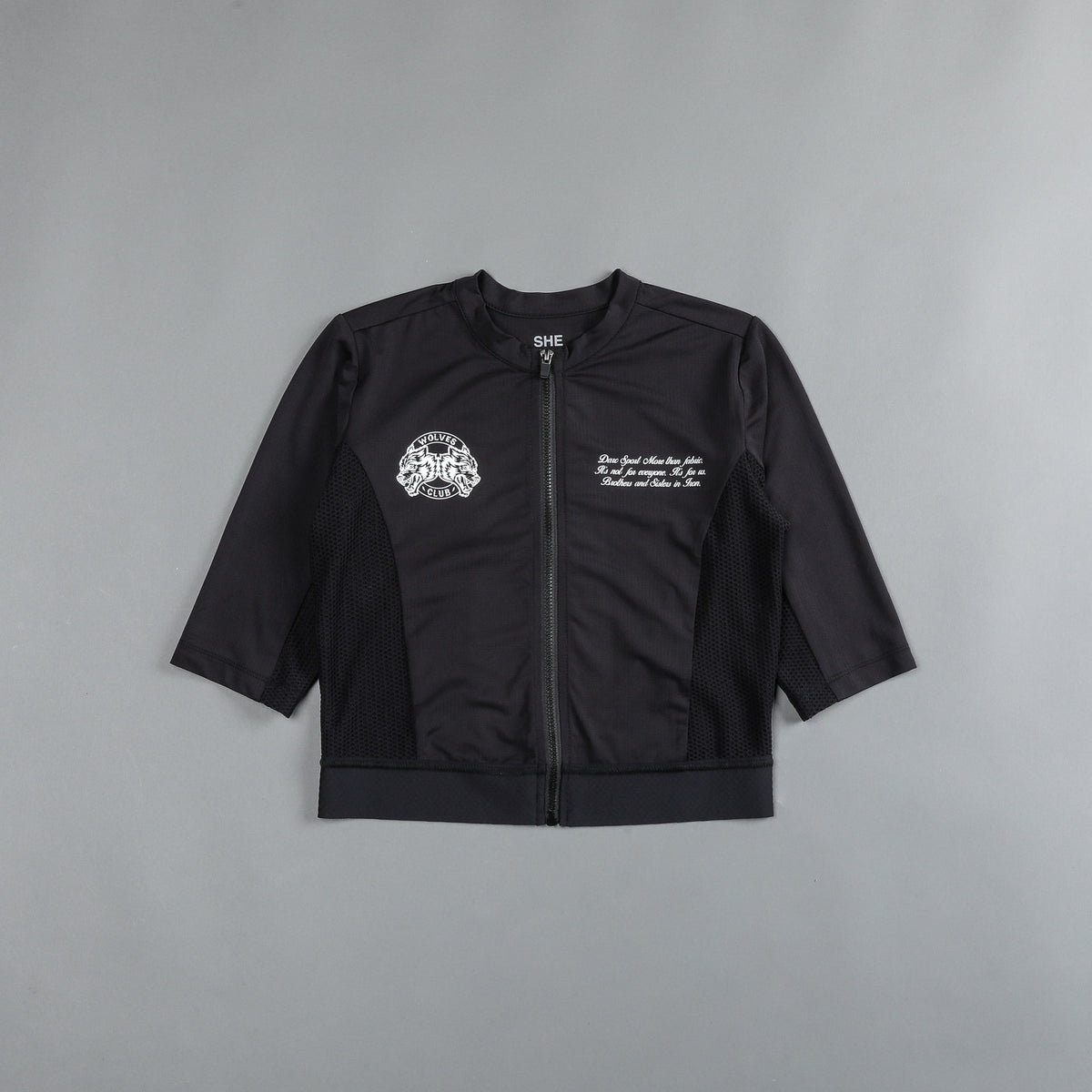She Loyalty Armor Cycling Jersey in Black