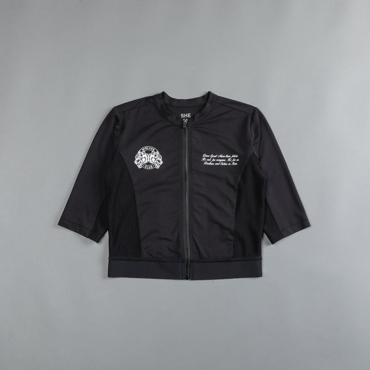 She Loyalty Armor Cycling Jersey in Black