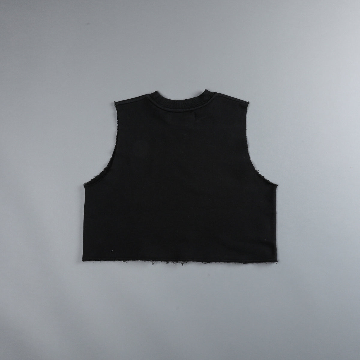 She MMXV NFGU Muscle London (Cropped) Crewneck in Vintage Black