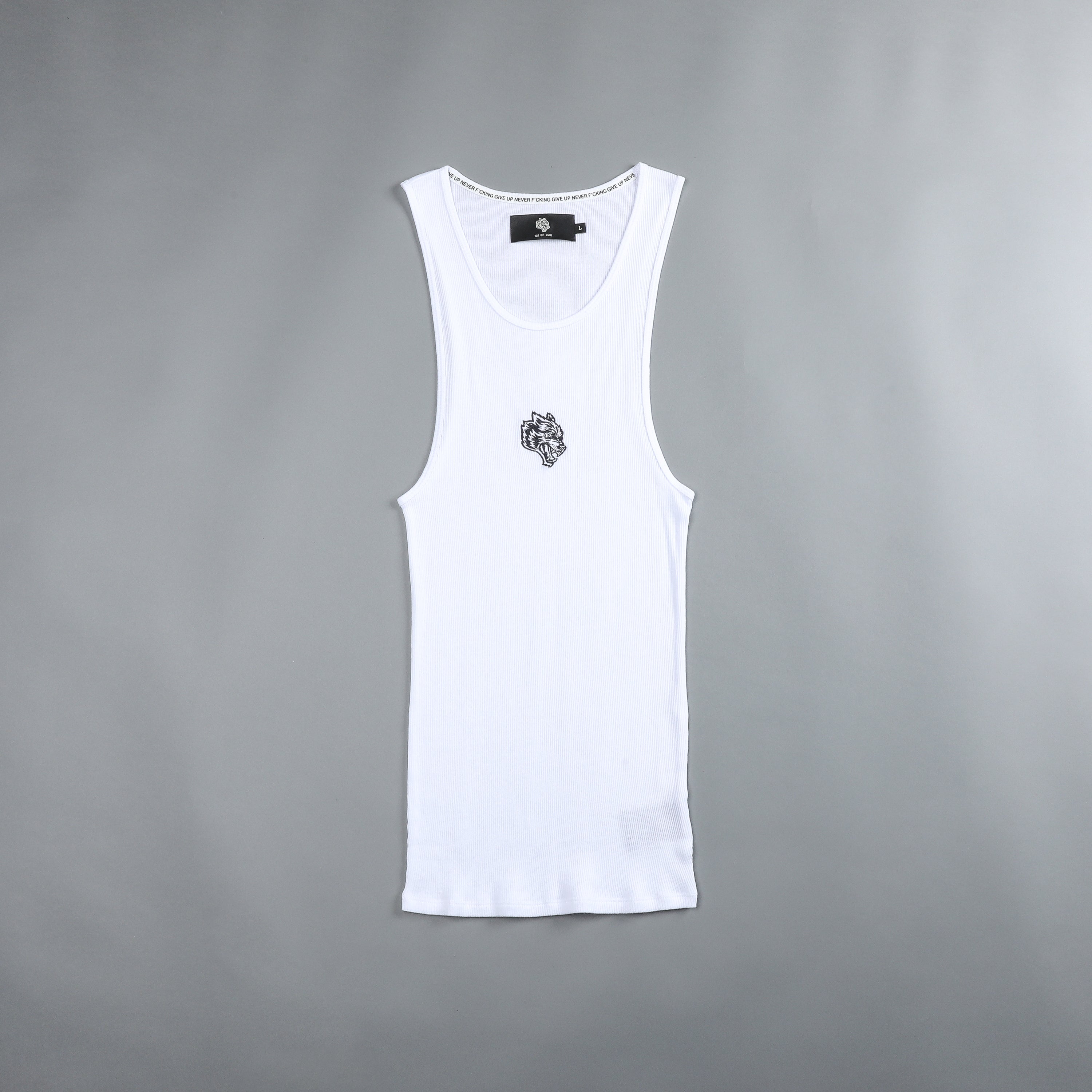 Rep "Ribbed" Tank in White