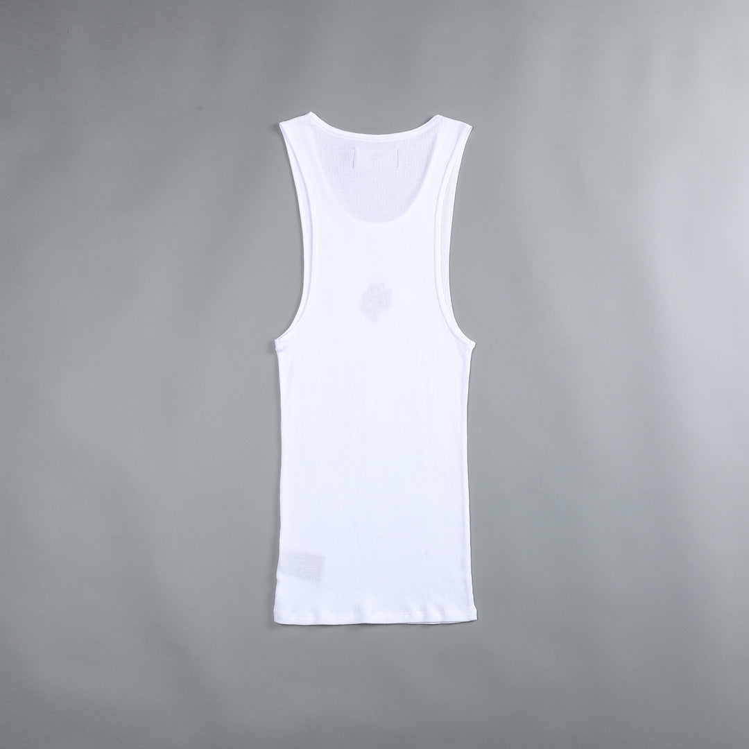 Rep "Ribbed" Tank in White