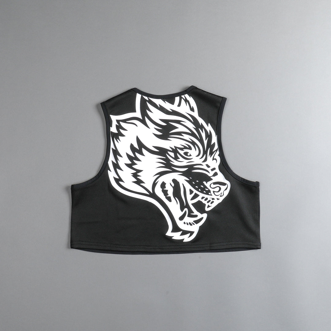She Respect Us "Dry Wolf" Training Tank in Black