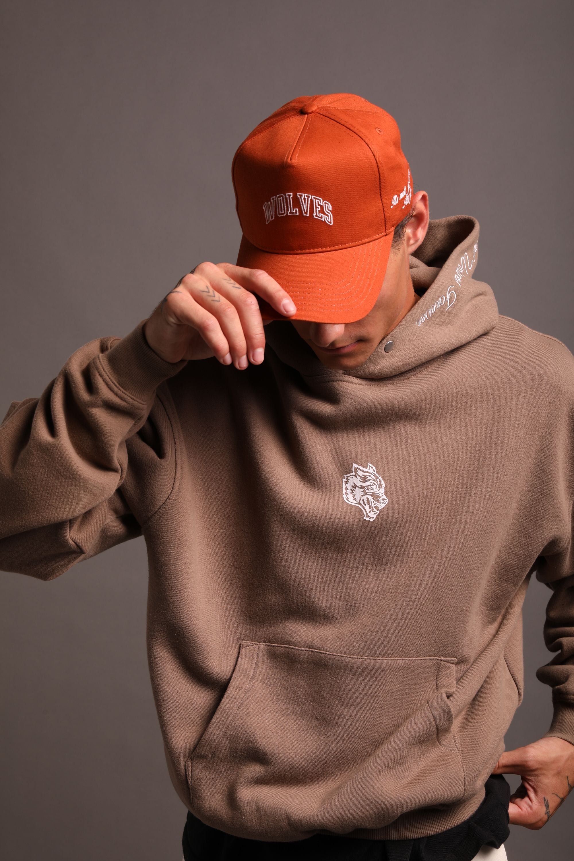 Loyalty 5 Panel Hat in Roman Rust