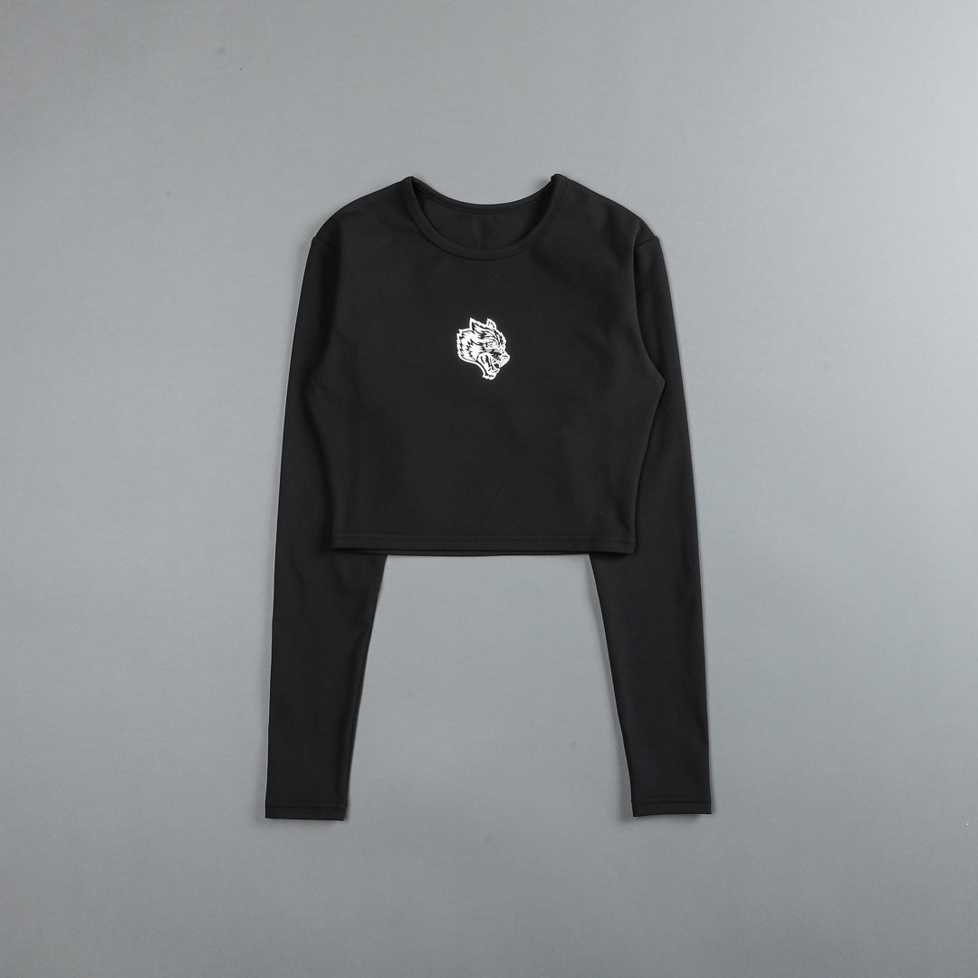 She Respect Us (LS) Energy Top in Black