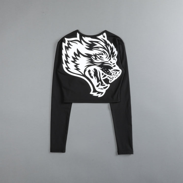 She Respect Us (LS) Energy Top in Black
