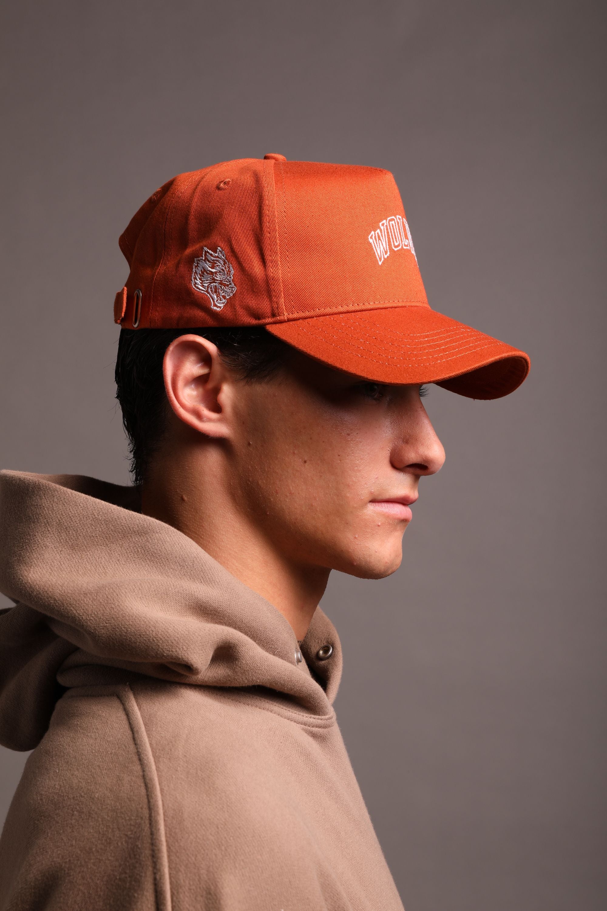 Loyalty 5 Panel Hat in Roman Rust
