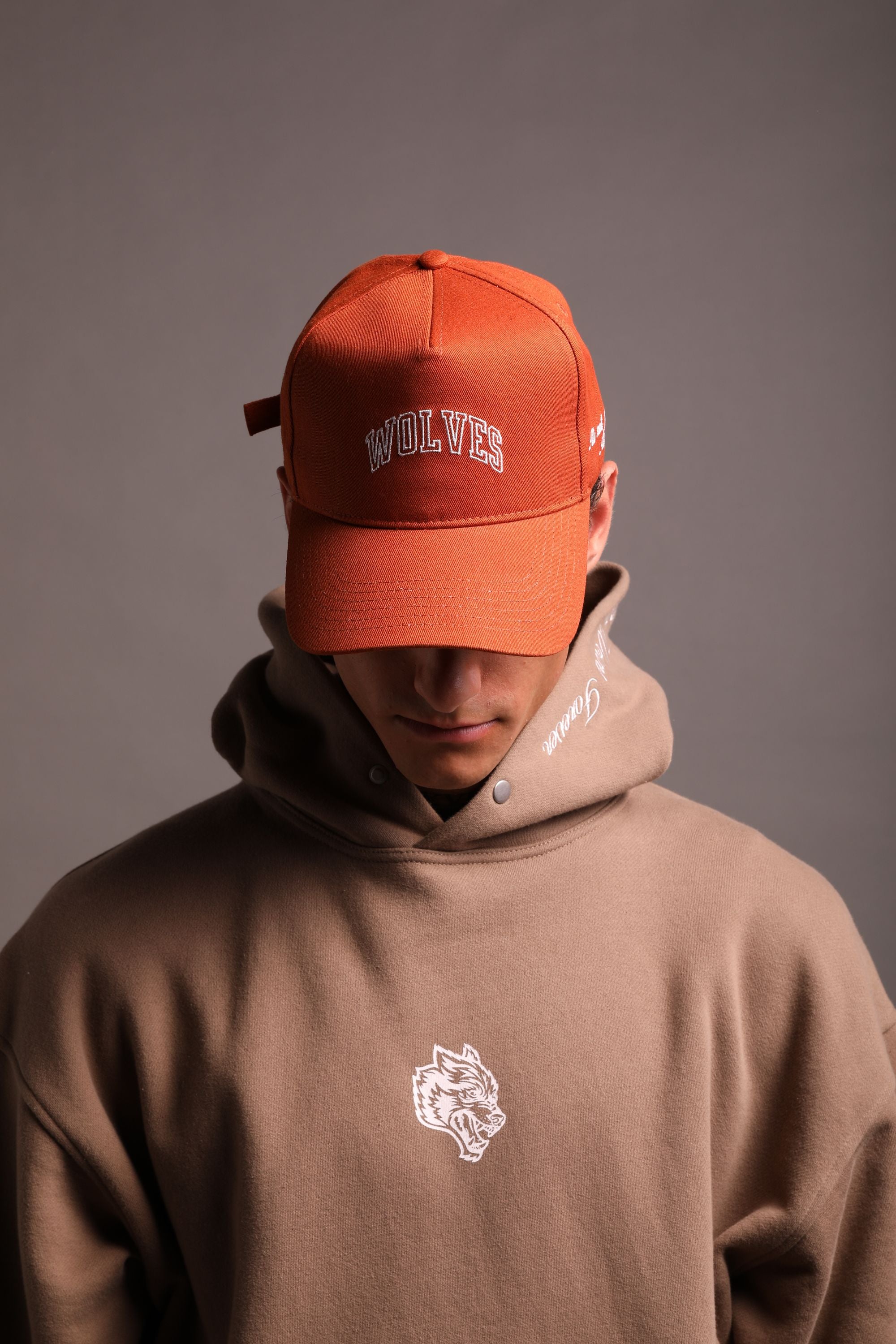 Loyalty 5 Panel Hat in Roman Rust