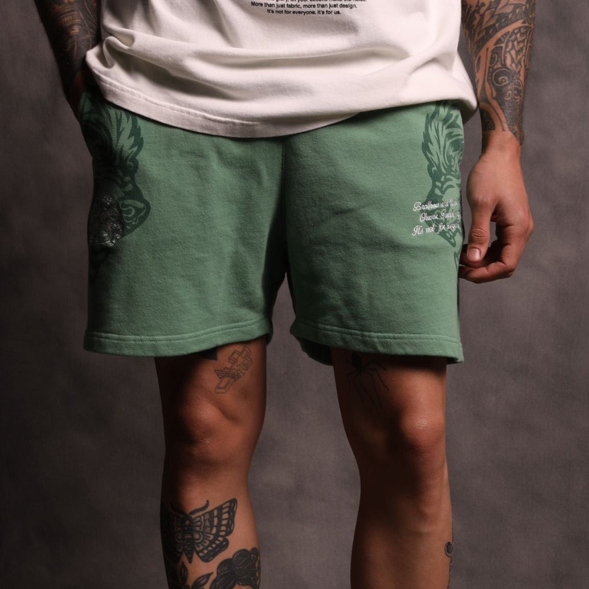 Pyramid Patch Liam Sweat Shorts-